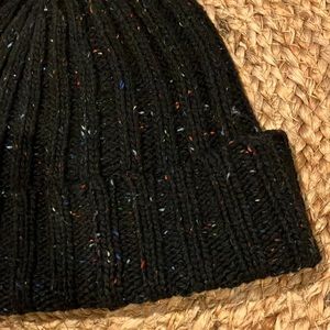 NWOT Maurices Black Speckled Knit Hat